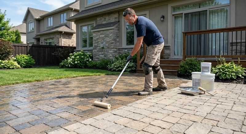 Courtyard Sealing in Gig Harbor, WA